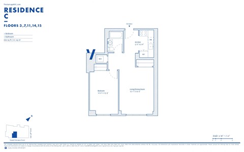 308 East 38th Street Studio-2 Beds Apartment for Rent - Photo Gallery 33
